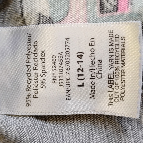 Women's Shortie Pajamas Size L (12-14) - Picture 6 of 9